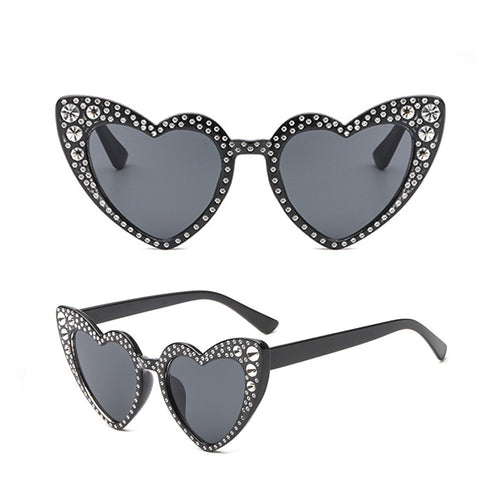 Lolita Sunnies - Black Studded